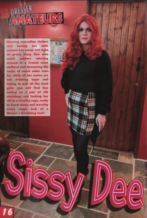 X-DRESSER AMATEURS #9 Magazine Transgender Dominatrix TV TS Sissy - Image 3