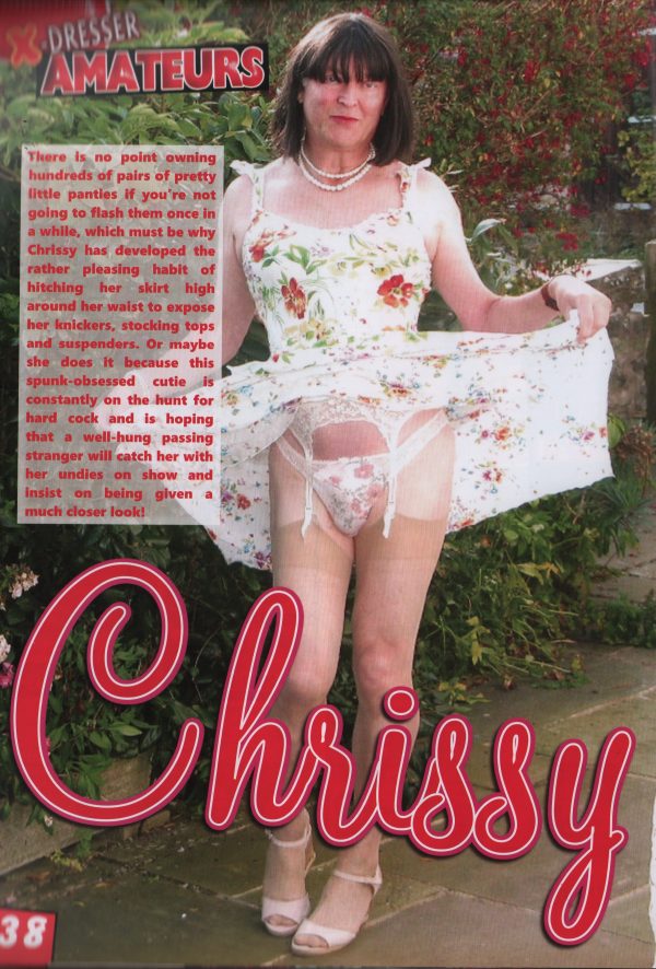 X-DRESSER AMATEURS #9 Magazine Transgender Dominatrix TV TS Sissy - Image 6