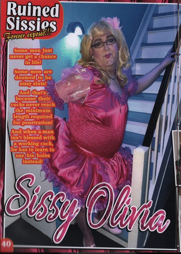 Ruined Sissies #6 Magazine Transgender Transvestite French Maid TV TS - Image 6