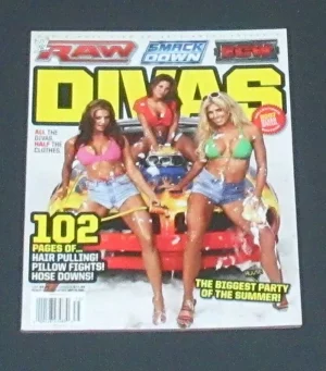 WWF Divas Magazine Swimsuits 2007 Torrie Wilson Molly Michelle Strong WWE Poster