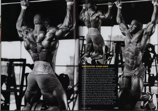 Muscular Development 12/2003 Leeann Tweeden Marcus Ruhl Poster Victor Martinez - Image 2