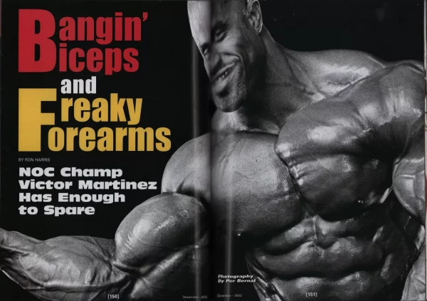 Muscular Development 12/2003 Leeann Tweeden Marcus Ruhl Poster Victor Martinez - Image 18