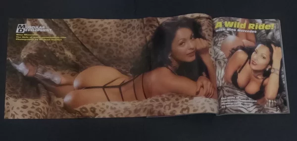 Muscular Development Magazine July 2002 Bobbi Billard Nina Mercedes Poster - Image 3
