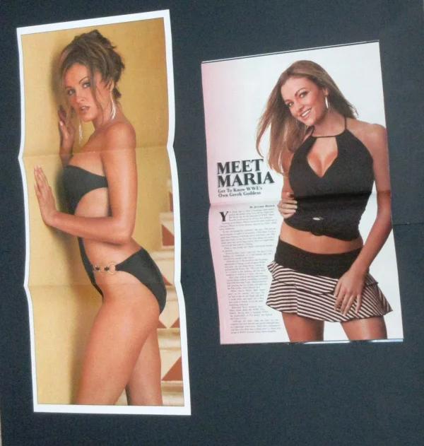 WWE Raw Magazine September 2005 Maria WWF Strong Diva Edge Lita Matt Hardy - Image 2