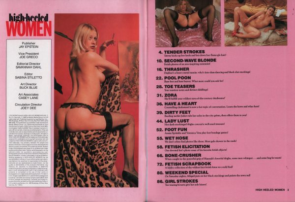 High Heeled Women Vol.2 #2 Magazine Femdom Dominatrix Foot Legs Fetish - Image 2