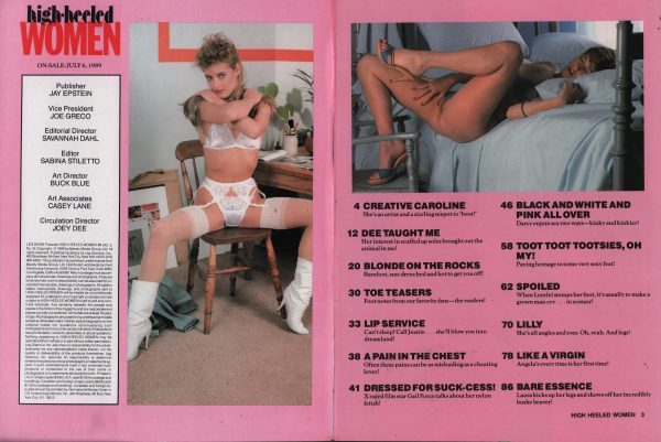 High Heeled Women Vol.2 #3 Magazine Femdom Dominatrix Foot Legs Fetish - Image 2