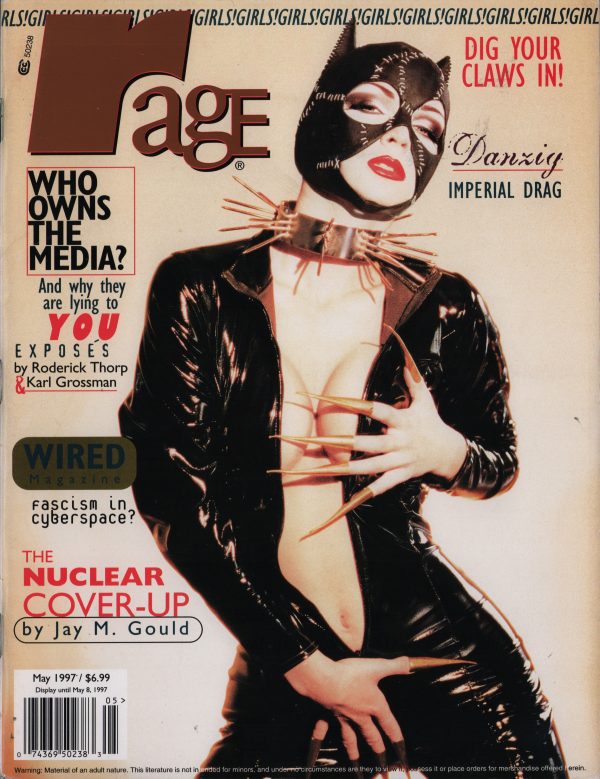 Rage Magazine May 1997 Venus Domina Cover