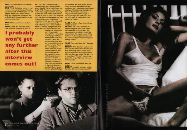 Rage Magazine June 1997 Dominatrix cover Matthew Bright Richard Christian Matheson Adult Sex - Image 4