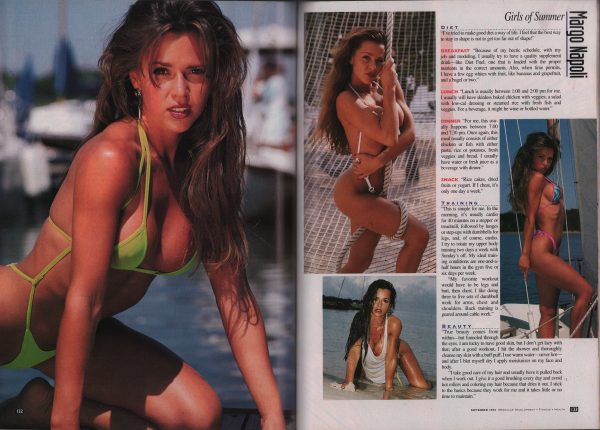 Muscular Development 09/1995 Margo Napoli Aptil Moore Ahmo Hight Daralyn Grammer + Poster - Image 16