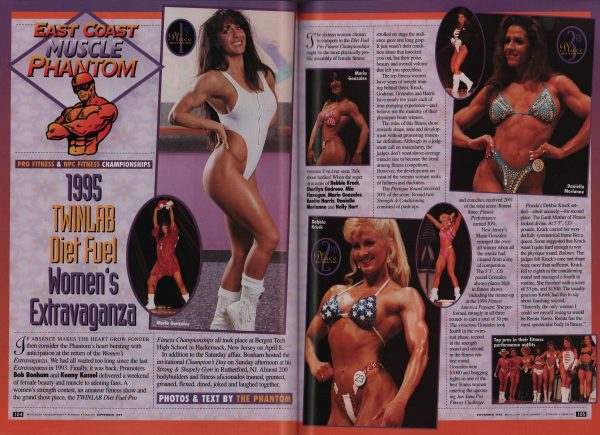 Muscular Development 09/1995 Margo Napoli Aptil Moore Ahmo Hight Daralyn Grammer + Poster - Image 7