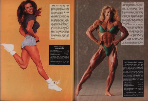 Ironman Magazine 7/1995 Debbie Kruck Tina Jo Bagne Pepper Ferry Women’s Physique - Image 11