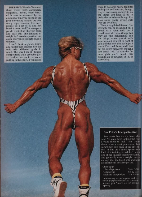 Ironman Magazine 7/1995 Debbie Kruck Tina Jo Bagne Pepper Ferry Women’s Physique - Image 4
