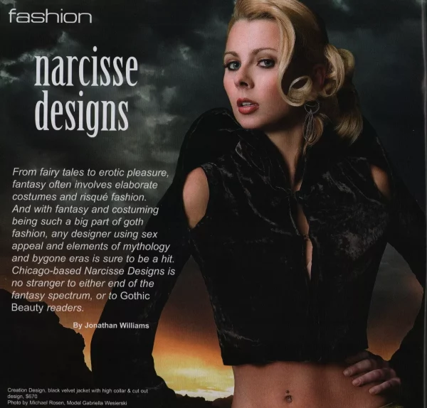 Gothic Beauty #24 VNV Nation Leaether Strip Voltair Behemoth James Stark - Image 6