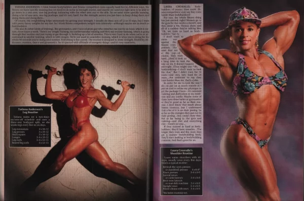 Ironman Magazine 7/1995 Debbie Kruck Tina Jo Bagne Pepper Ferry Women’s Physique - Image 7