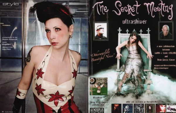 Gothic Beauty #24 VNV Nation Leaether Strip Voltair Behemoth James Stark - Image 10