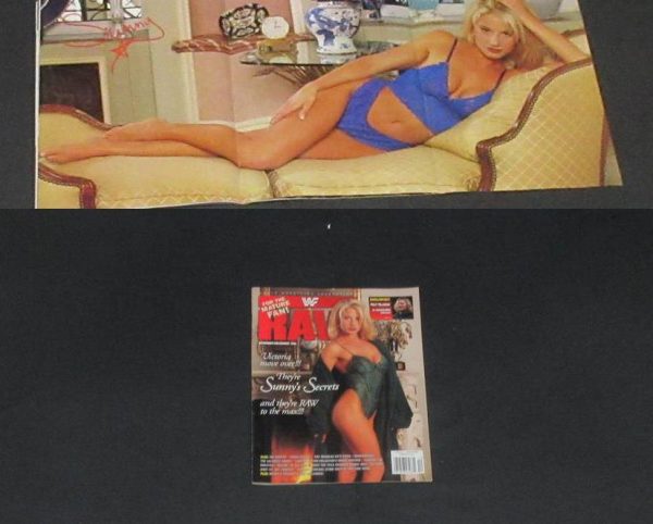 WWF RAW 11/1996 Magazine SUNNY Exclusive WWE Diva Beauty VF