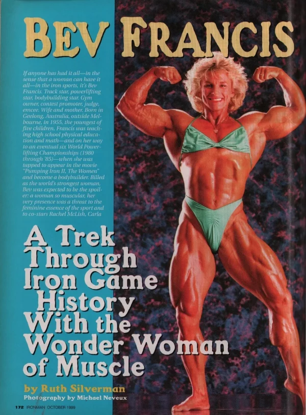 Ironman Magazine 101999 WWE Diva Torrie Wilson Bev Francis Bethany Bryan - Image 2