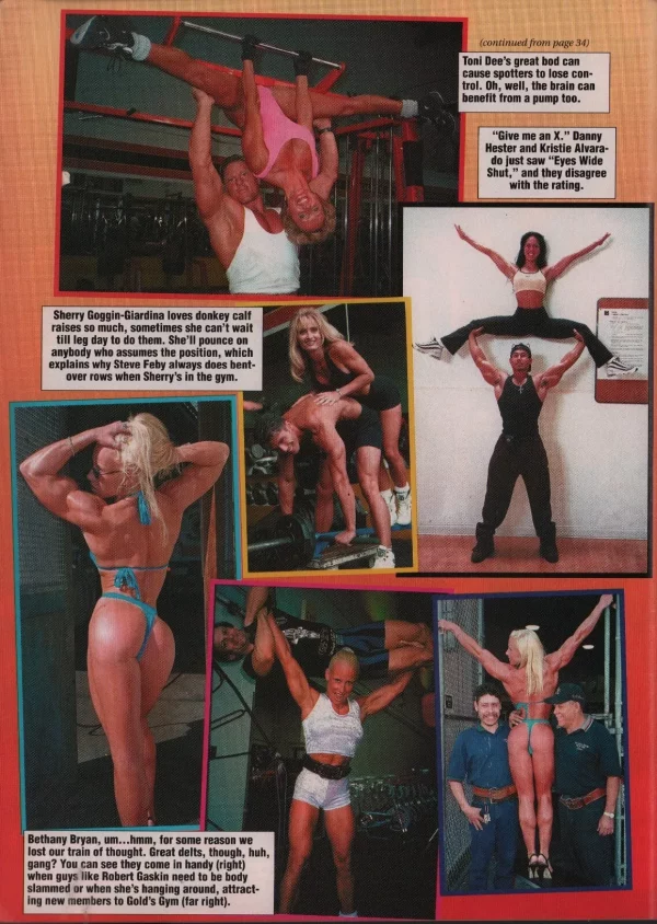 Ironman Magazine 101999 WWE Diva Torrie Wilson Bev Francis Bethany Bryan - Image 4