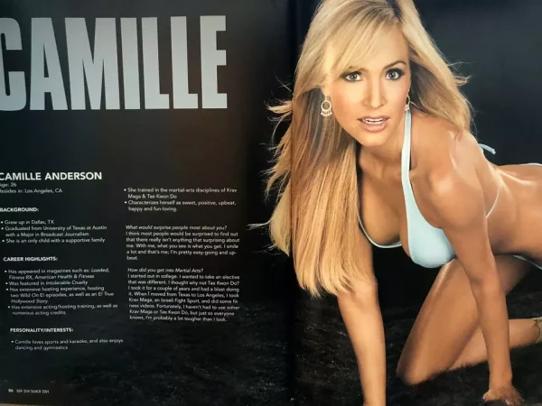 WWF Divas Magazine 02/2005 Christy Hemme Carmella Joy Michelle Maria Amy Fine - Image 15
