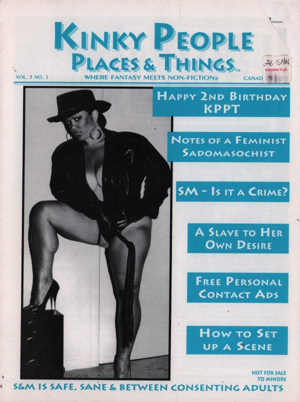 KINKY PEOPLE PLACES & THINGS VOL. 3 #1 Femdom Fetish Dominatrix Slave Fantasy