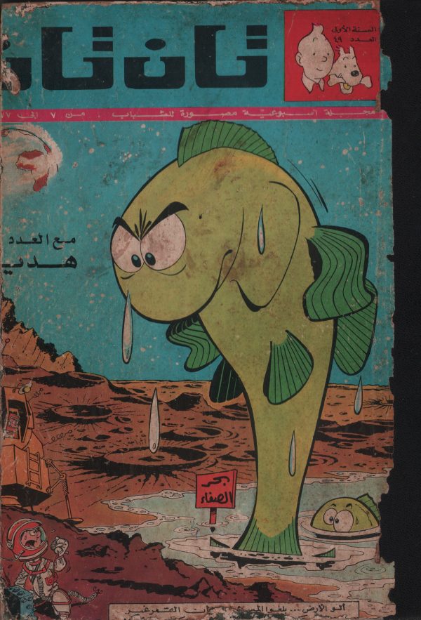 Arabic TinTin issues 11-21 Comics Book 11 issues Rare - Image 7