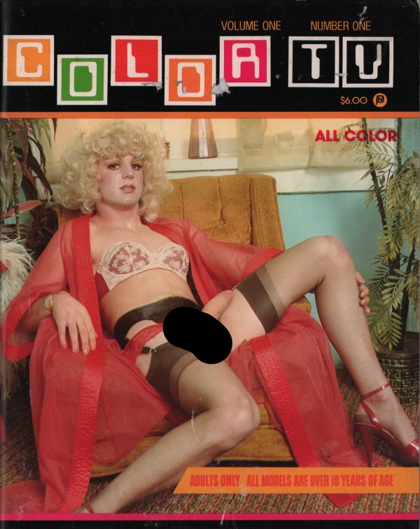 Color TV Volume 1 #1 Transgender Magazine + Poster