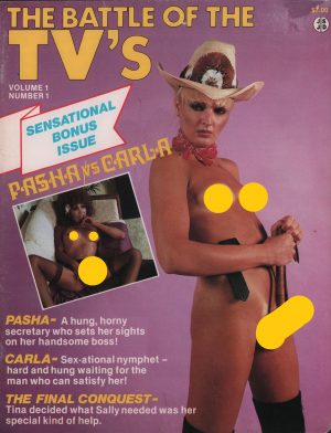 The Battle of the TV’s Volume 1 #1 Magazine Transgender TV TS
