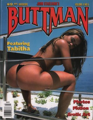 Buttman Volume 4 #5 Magazine + Poster Sexy Butt Fetish Rare OOP