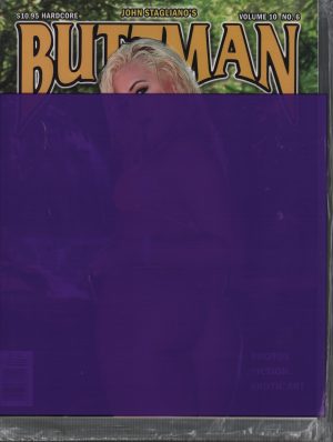 Buttman Volume 10 #6 Magazine + Poster Sexy Butt Fetish Rare OOP