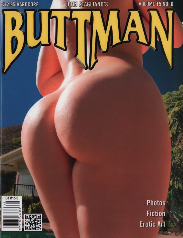Buttman Volume 15 #6 Magazine Sexy Butt Fetish