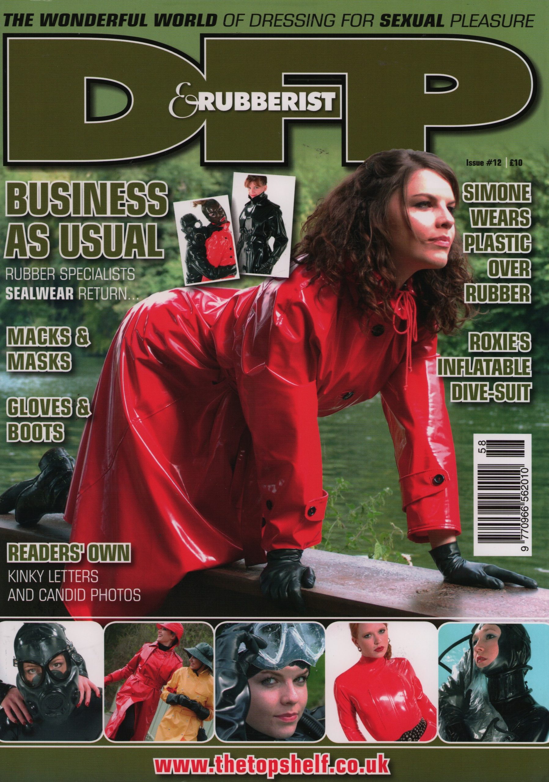 DFP #12 Magazine Gothic Fashion Art & Culture Dominatrix style