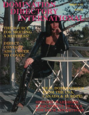 Domination Directory International #14 Gothic Dominatrix Culture