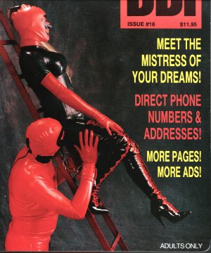 DDI #16 Magazine Gothic Fashion Art & Culture Dominatrix style