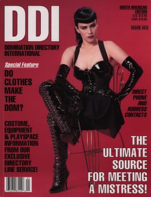 DDI #24 Magazine Gothic Fashion Art & Culture Dominatrix style