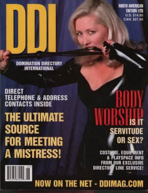 DDI #26 Magazine Gothic Fashion Art & Culture Dominatrix style