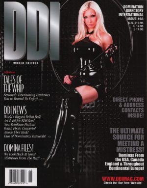 DDI #68 Magazine Gothic Fashion Art & Culture Dominatrix style
