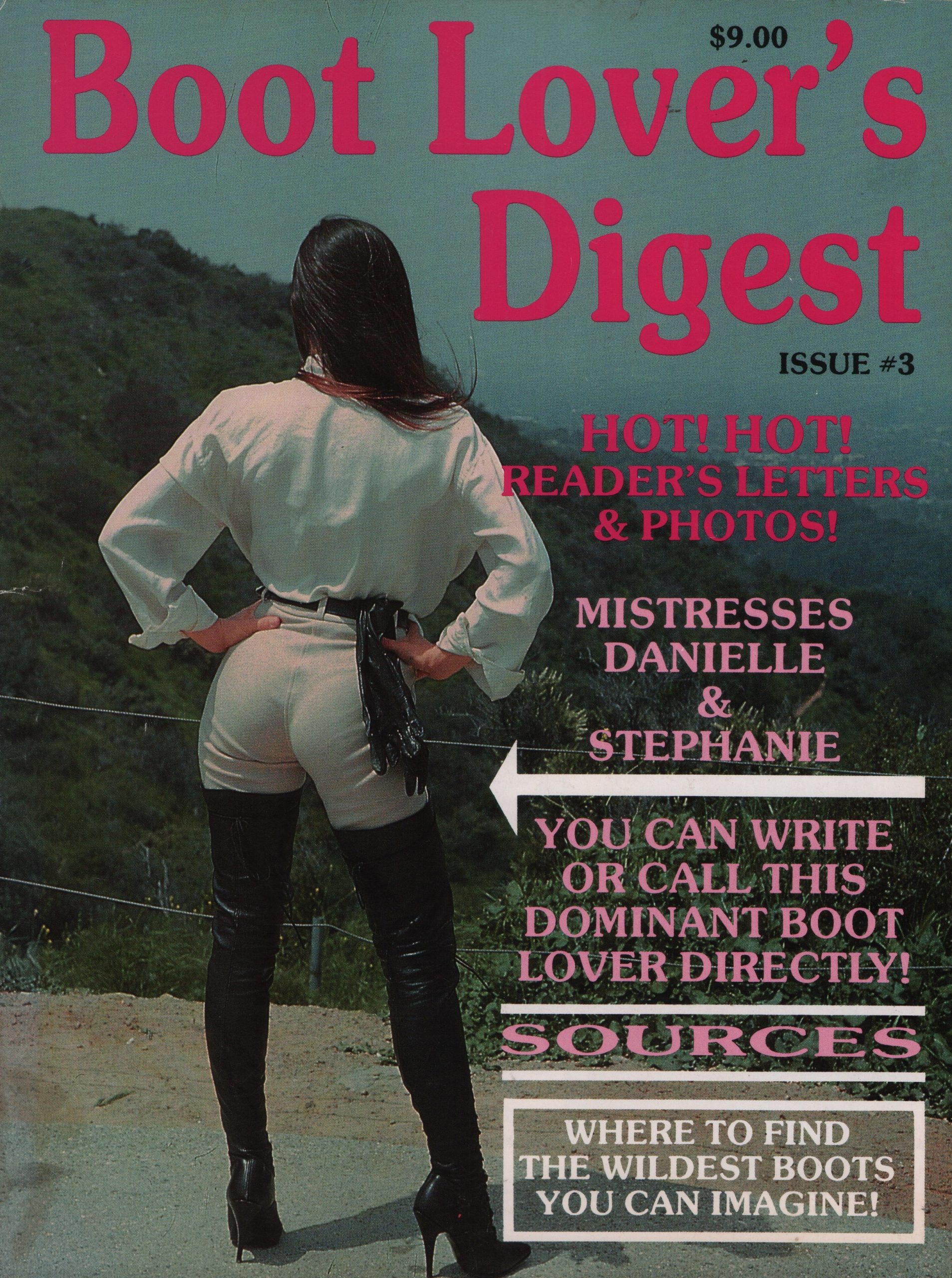 Boot Lovers Digest #3 Magazine Foot Fetish Lovers Mint